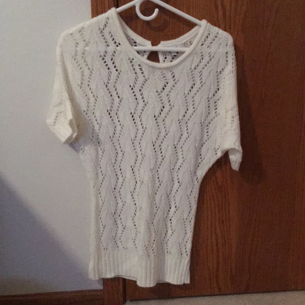 Delia’s White Sweater